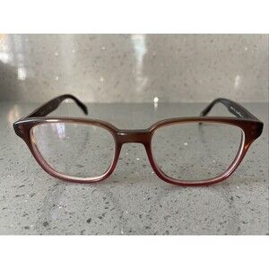 Paul Smith Tennyson PM8149 1213 Eyeglasses Frames Only Brown Red Italy 50-18-140